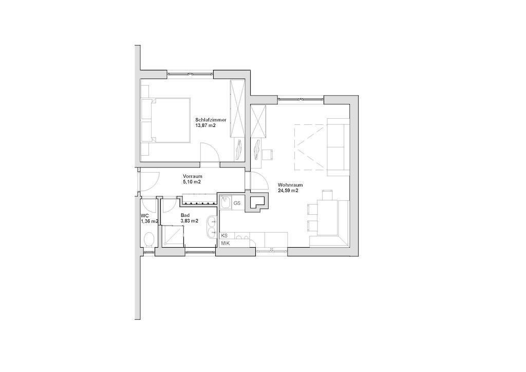 Haus Gassner Appartement Bad Hofgastein Kamer foto